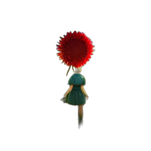 flower, umbrella, staff, crown transparent PNG cut-out