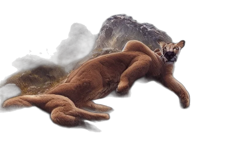 creature, animal, dragon, hair transparent PNG cut-out