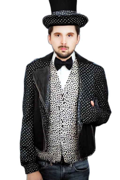 jacket, staff, photorealistic, pixel art, monochrome, one, owl, wearing transparent PNG cut-out