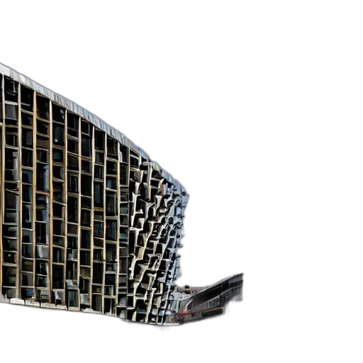 building, 3d render, concept art, photorealistic transparent PNG cut-out