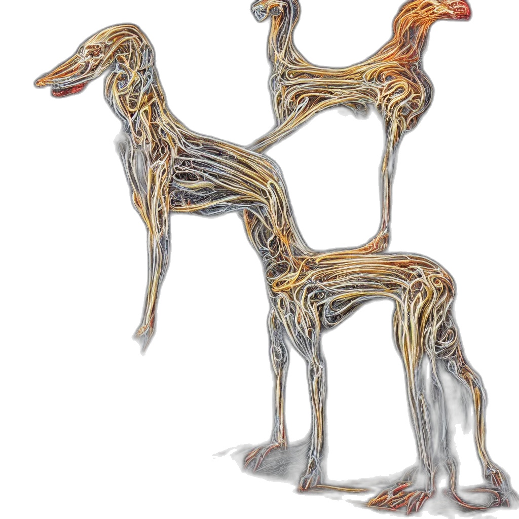 animal, creature, jewelry, staff, concept art, 3d render, watercolor, photorealistic transparent PNG cut-out