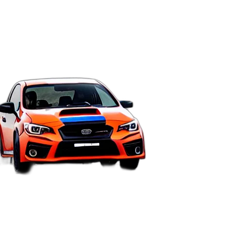 car, 3d render, photorealistic, wrx, imaggined, tank transparent PNG cut-out