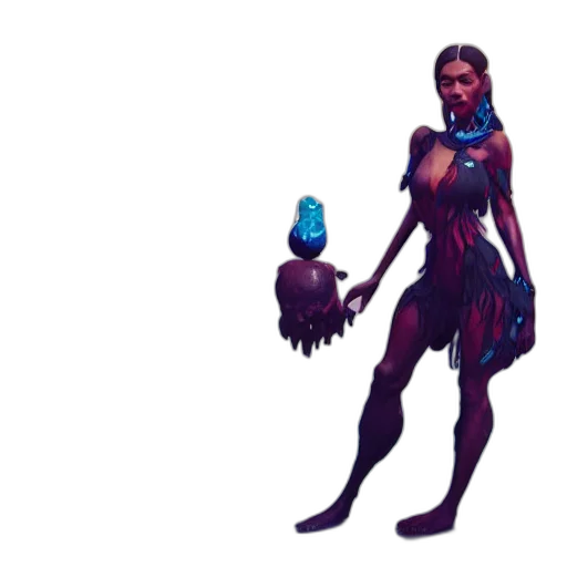 staff, creature, weapon, concept art transparent PNG cut-out