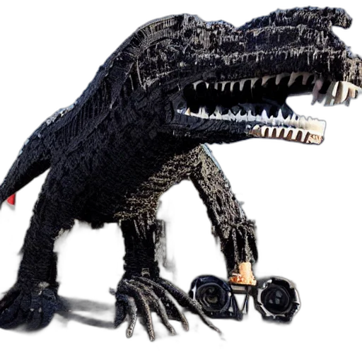 creature, animal, dragon, weapon transparent PNG cut-out