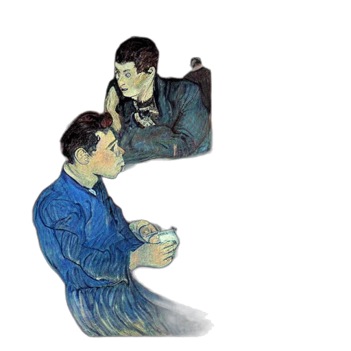 jacket, staff, umbrella, face, concept art, photorealistic, pixel art, oil painting transparent PNG cut-out