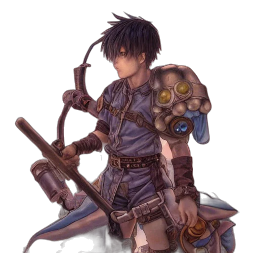 sword, weapon, staff, fantasy art, concept art, watercolor, pixel art, blue transparent PNG cut-out