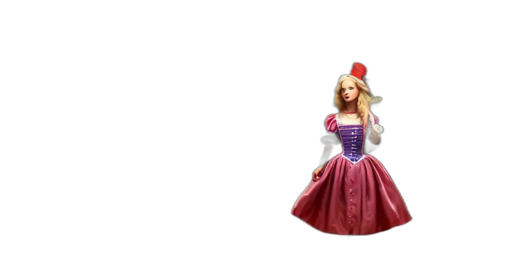 dress, hat, crown, 3d render, concept art, photorealistic, fantasy art, insanely transparent PNG cut-out