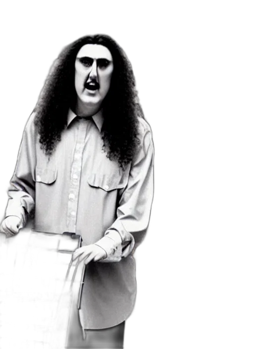 hair, creature, animal, weird, yankovic, grocery, store, circa transparent PNG cut-out