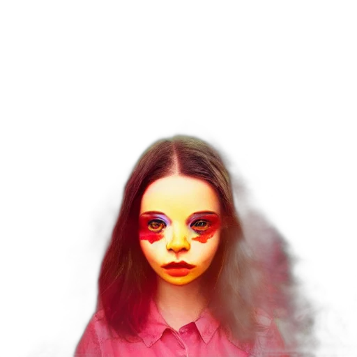 mask, face, creature, robot transparent PNG cut-out