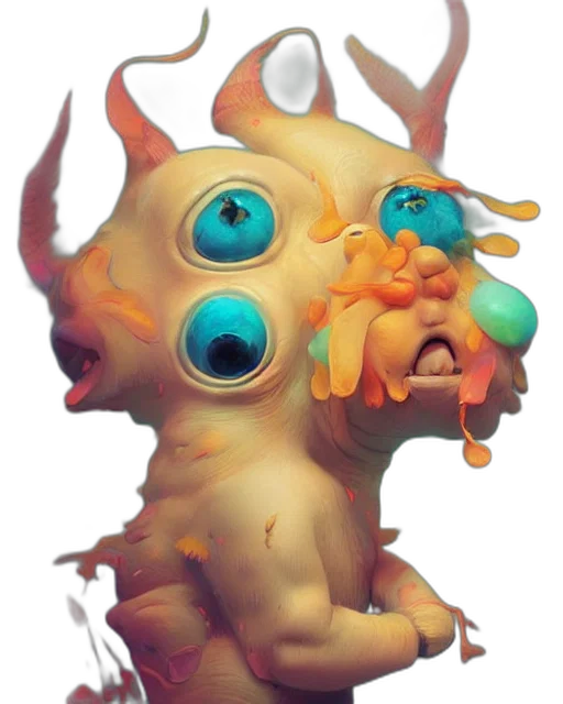 creature, mask, face, dragon transparent PNG cut-out