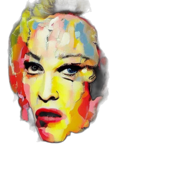 face, mask, jacket, crown, photorealistic, watercolor, 3d render, pixel art transparent PNG cut-out