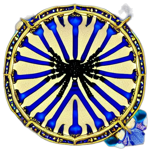 jewelry, umbrella, crown, staff transparent PNG cut-out