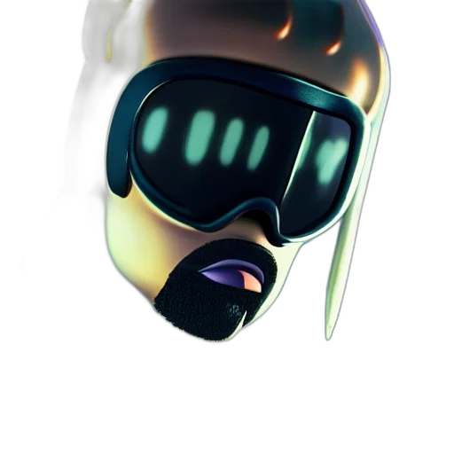 mask, robot, face, concept art transparent PNG cut-out