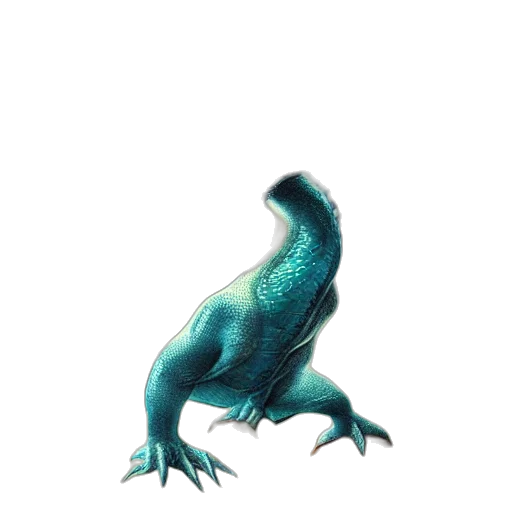 dragon, creature, animal, staff, concept art, 3d render, fantasy art, watercolor transparent PNG cut-out