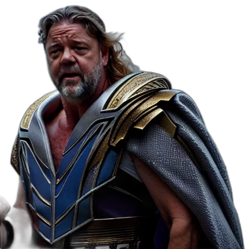 sword, staff, concept art, fantasy art, comic book art, photorealistic, russell, crowe transparent PNG cut-out