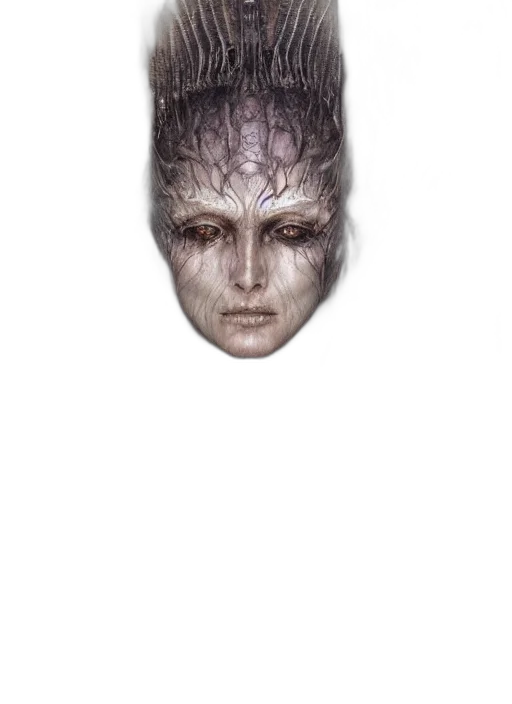 mask, face, creature, crown transparent PNG cut-out