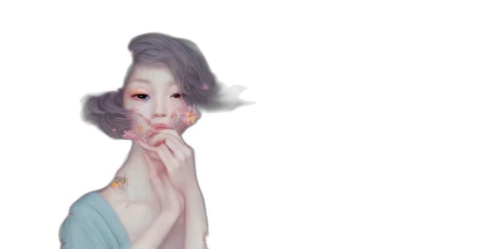 mask, face, creature, hair transparent PNG cut-out
