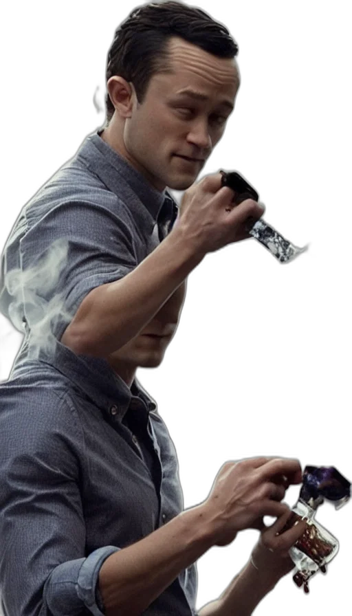 weapon, staff, robot, face transparent PNG cut-out
