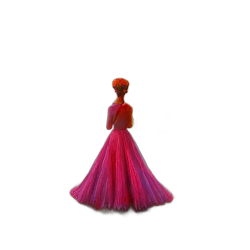 dress, crown, jewelry, hair, 3d render, concept art, pixel art, photorealistic transparent PNG cut-out
