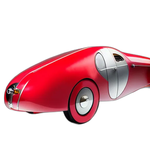 car, robot, 3d render, concept art, photorealistic, retro, futuristic, bugatti transparent PNG cut-out