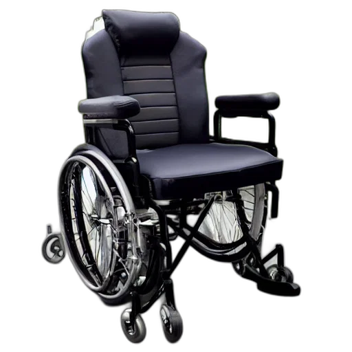 furniture, 3d render, photorealistic, concept art, gaming, wheelchair, product, image transparent PNG cut-out