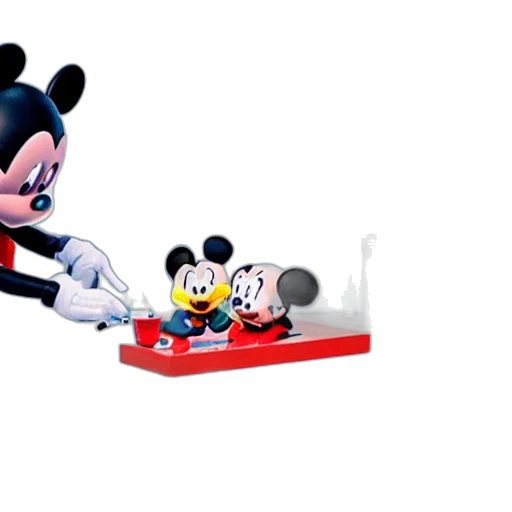 3d render, concept art, cybertronic, mickey transparent PNG cut-out