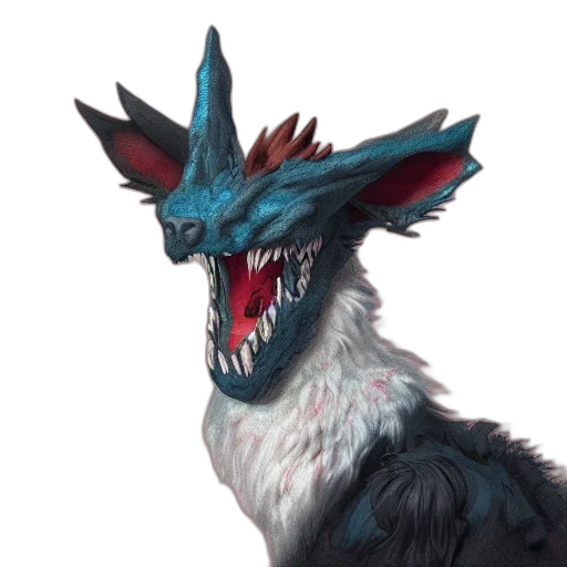 dragon, creature, mask, animal transparent PNG cut-out