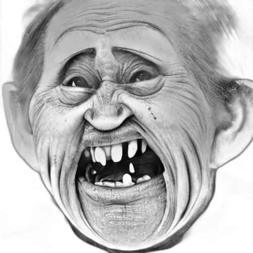face, mask, creature, animal, photorealistic, pencil sketch, cartoon, concept art transparent PNG cut-out