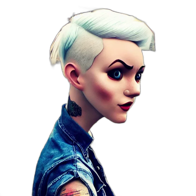 face, robot, cartoon, concept art, comic book art, 3d render, full, body transparent PNG cut-out