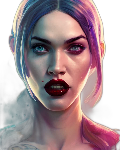face, mask, comic book art, fantasy art transparent PNG cut-out