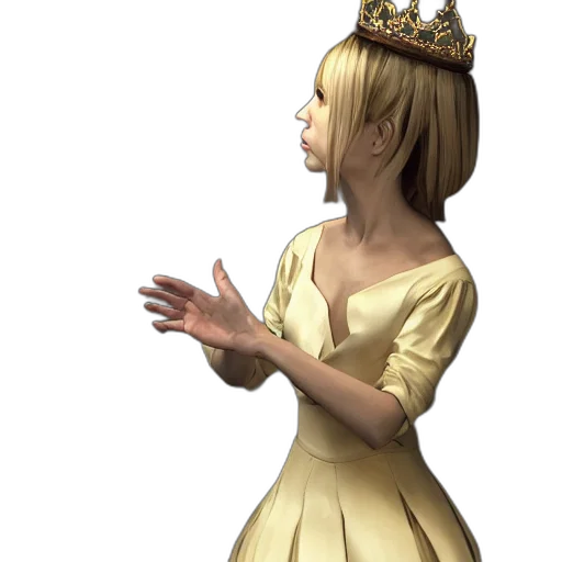 crown, dress, staff, jewelry transparent PNG cut-out