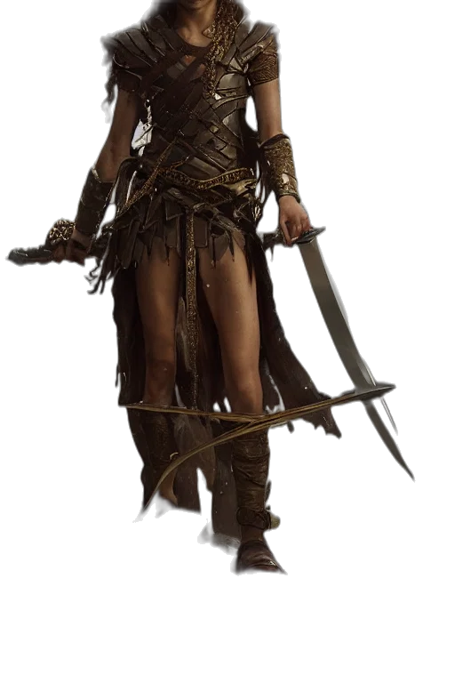 sword, staff, weapon, fantasy art transparent PNG cut-out