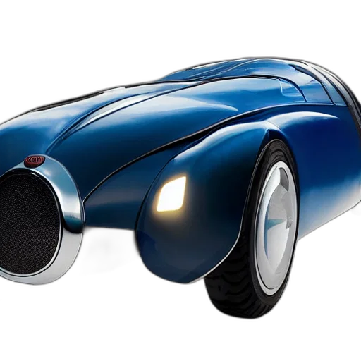 car, 3d render, concept art, photorealistic, futuristic, bugatti, type, atlantic transparent PNG cut-out