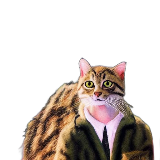 animal, jacket, staff, creature transparent PNG cut-out