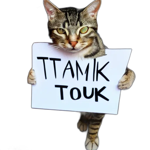 staff, tabby, cat, holding transparent PNG cut-out