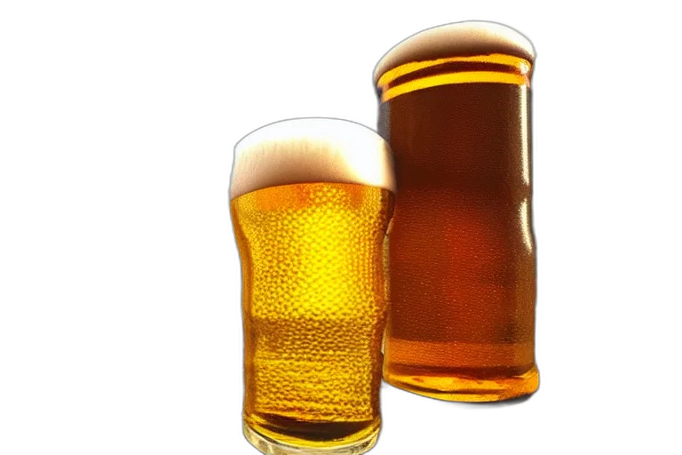 bottle, food, 3d render, beer transparent PNG cut-out