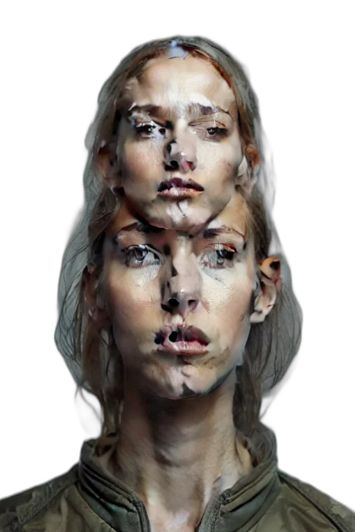 face, mask, crown, jewelry transparent PNG cut-out