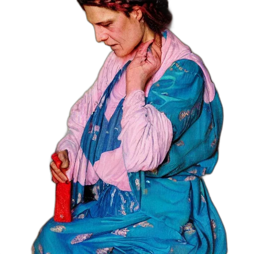 dress, jacket, staff, bottle, oil painting, concept art, photorealistic, watercolor transparent PNG cut-out