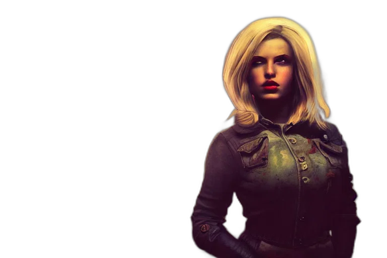 jacket, concept art, comic book art, 3d render transparent PNG cut-out