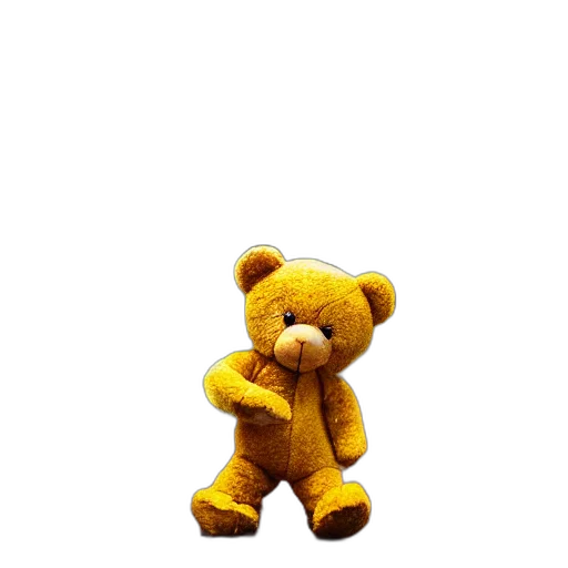 animal, staff, creature, 3d render, golden, photo, cute, happy transparent PNG cut-out