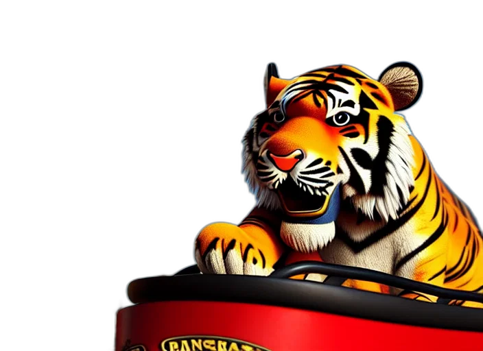 animal, photorealistic, 3d render, concept art transparent PNG cut-out