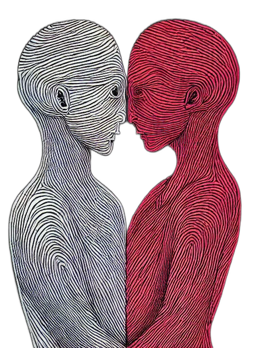 mask, face, watercolor, comic book art, concept art, cartoon, outer space, red transparent PNG cut-out