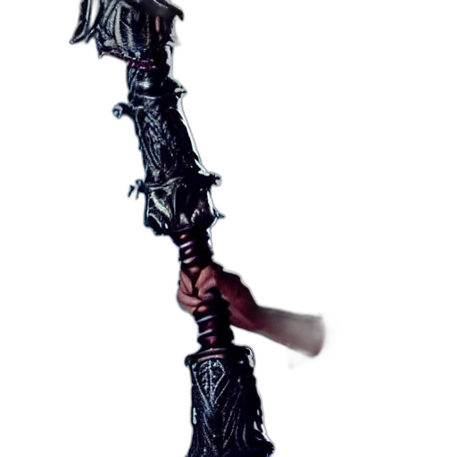 sword, staff, weapon, crown transparent PNG cut-out