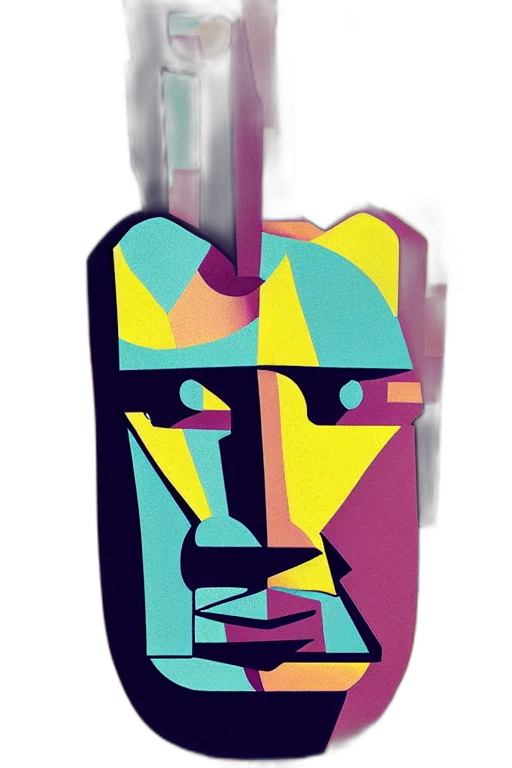 bottle, face, mask, robot transparent PNG cut-out