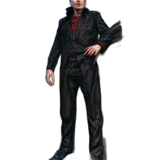staff, jacket, creature, concept art transparent PNG cut-out