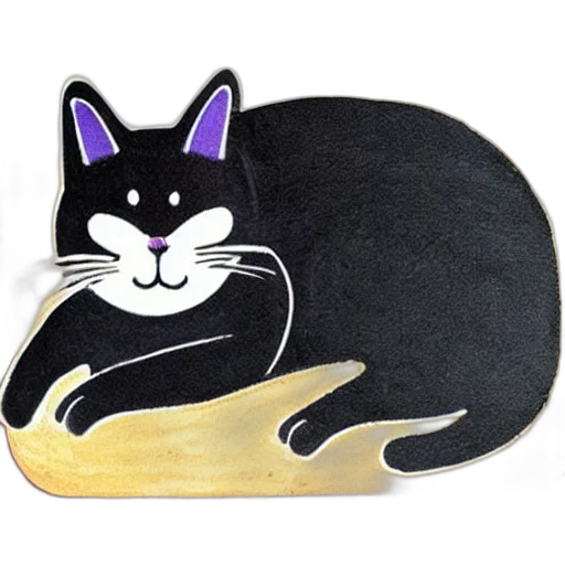 hat, fat, cat transparent PNG cut-out