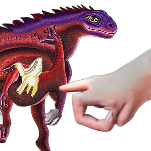 dragon, weapon, animal, creature, 3d render, photorealistic, concept art, fantasy art transparent PNG cut-out
