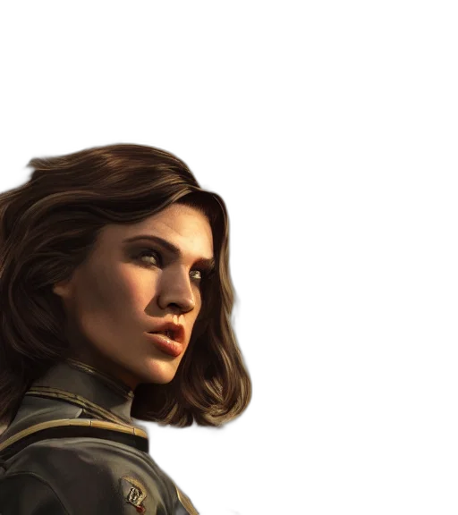face, jacket, photorealistic, concept art, fantasy art, comic book art, earth tones, golden transparent PNG cut-out
