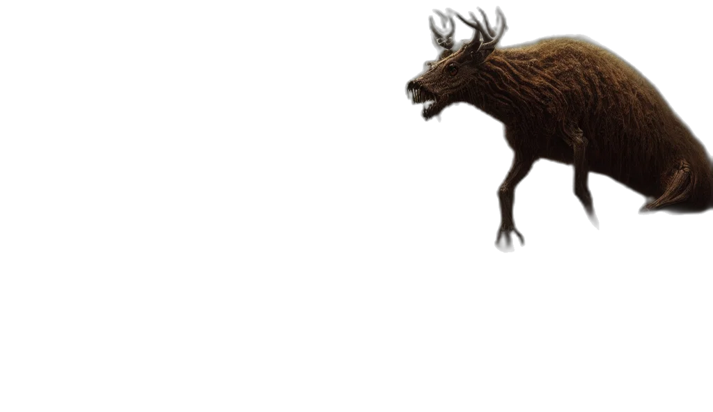 animal, creature, dragon, hair, concept art, 3d render, photorealistic, epic transparent PNG cut-out