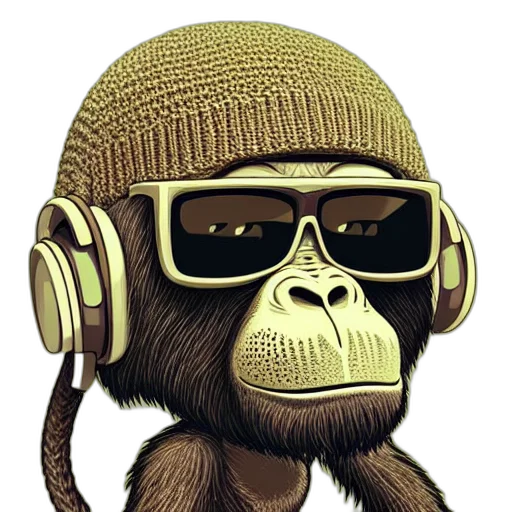 mask, animal, cartoon, concept art transparent PNG cut-out